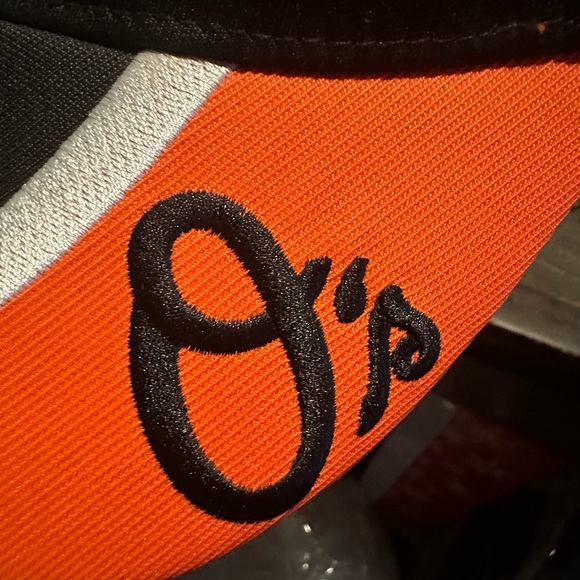 Baltimore Orioles O’s Big Bird Side Script Vintage Strap Cap Hat Clean - Picture 3 of 9